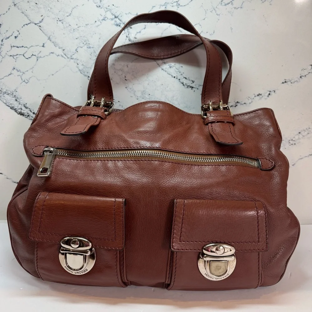 Marc Jacob’s Brown Leather Women's Bag - Picture 3 of 12